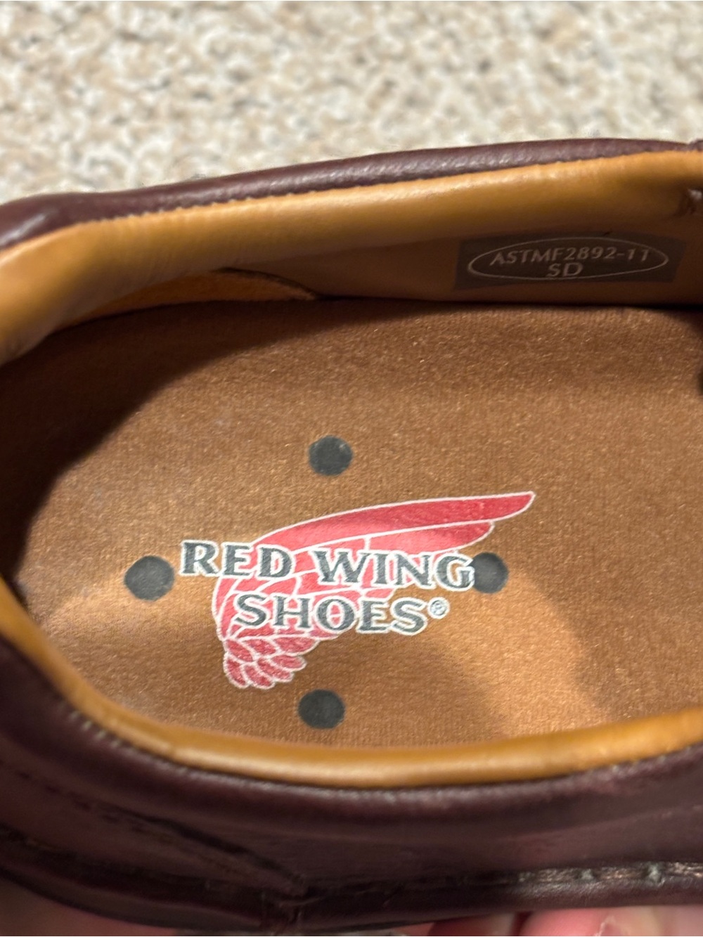 Red Wing 6702 slip-on work shoes